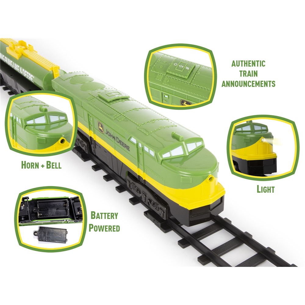 John Deere Mini Diesel Train Set