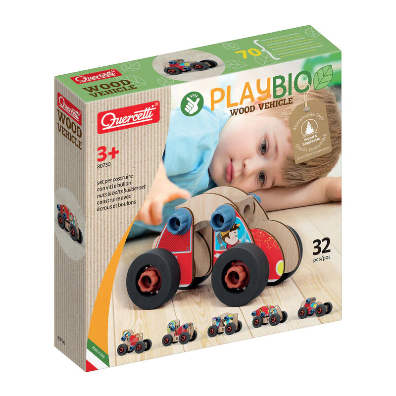 Quercetti PLay Bio Wood Vehicle