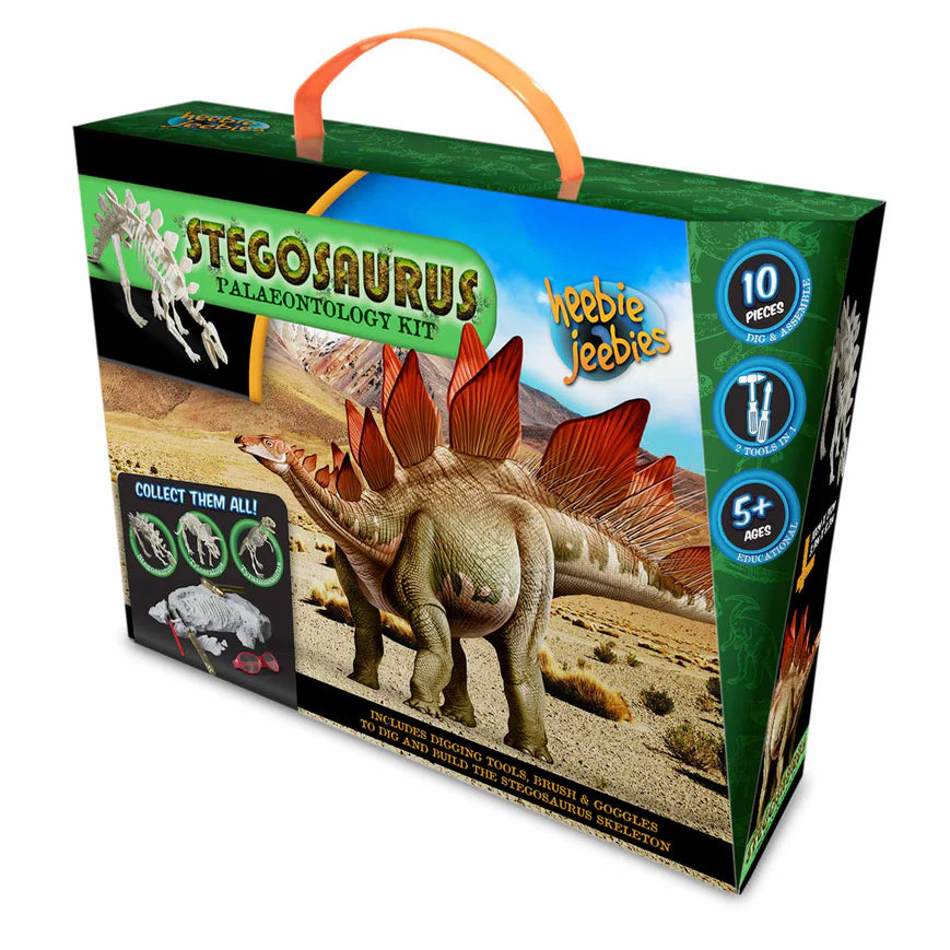 Heebie Jeebies Stegosaurus Paleontology Kit