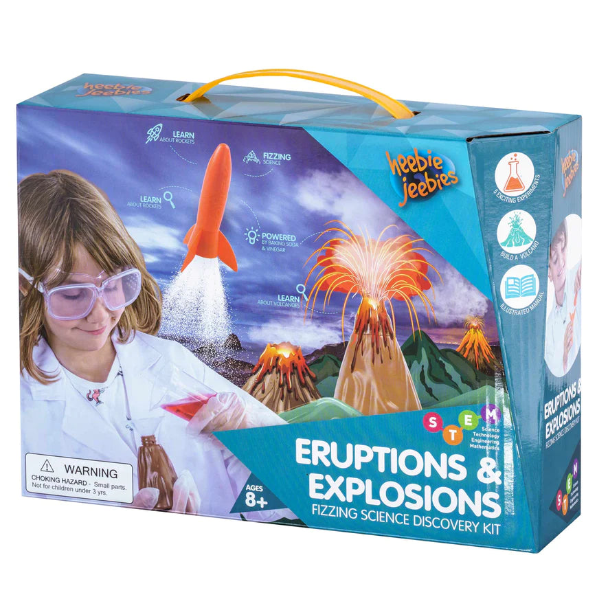 Heebie Jeebies Science Kit Eruptions & Explosions