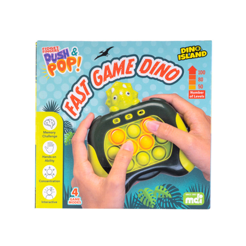 Dino Island Push &amp; Pop Fast Game