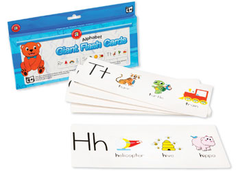 Giant Flash Cards Alphabet