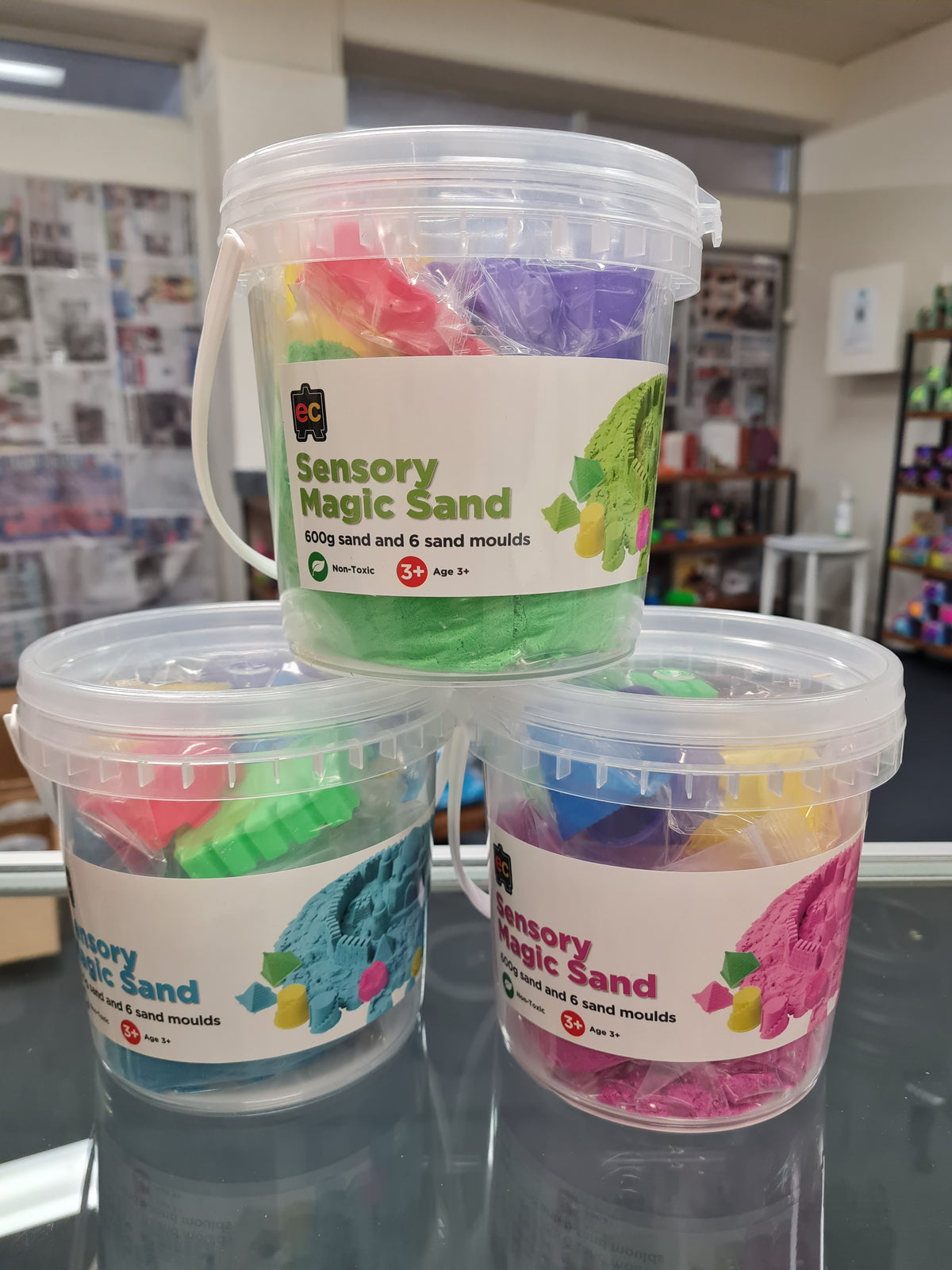 Sensory Magic Sand with Moulds