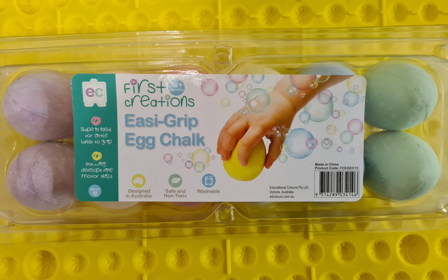 Egg Chalks 12pk